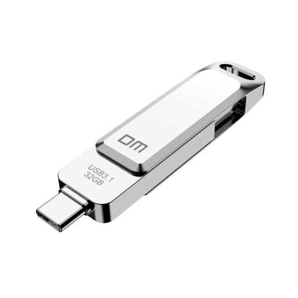 فلش 32 گیگا بایت -  DM USB A TYPE C DUAL PD168 32GB - Image 2