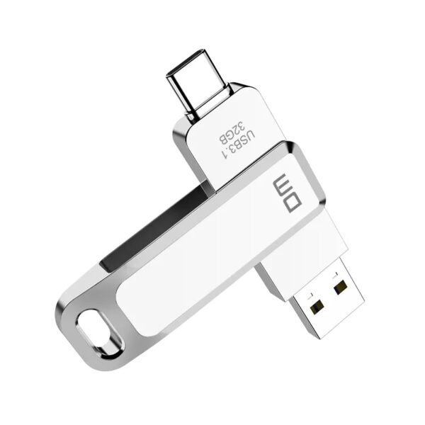 فلش 32 گیگا بایت -  DM USB A TYPE C DUAL PD168 32GB - Image 3