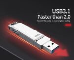 فلش دی ام 64 گیگابایت مدل DM 64GB DUAL (USB A TYPE C) USB FLASH DRIVE PD168 - Image 4