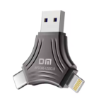 مبدل تایپ سی ، یو اس بی ، لایتنینگ -3in 1 Type-C OTG USB