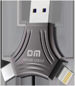مبدل تایپ سی ، یو اس بی ، لایتنینگ -3in 1 Type-C OTG USB - Image 3