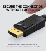 کابل مبدل دیسپلی پورت به اچ دی ام آی - DisplayPort To H-DMI Cable CHB038 - Image 4