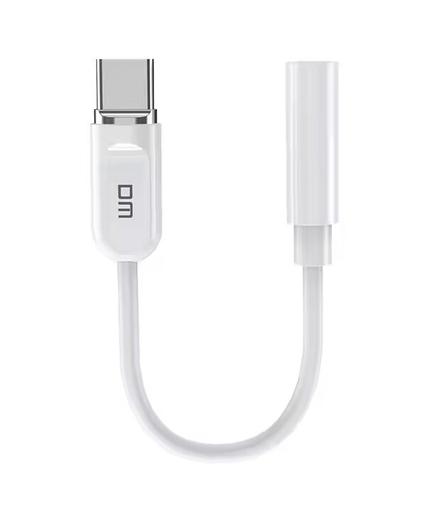 مبدل تایپ سی به جک 3.5میلیمتری – جعبه باز – DM Type C To 3.5 Audio Cable AD026