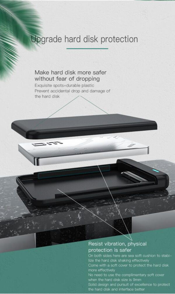 باکس هارد 2.5 اینچی - HD001 - Image 3