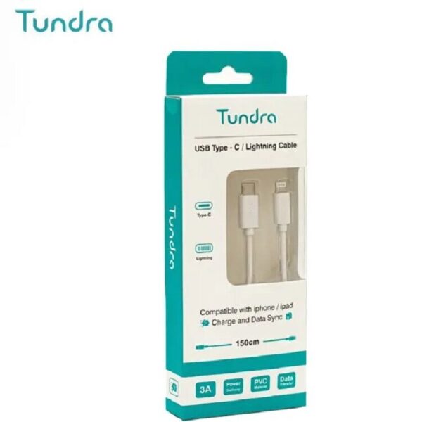 کابل تبدیل تایپ سی به لایتنینگ تاندرا - Tundra Type-C to Lightning cable - Image 2