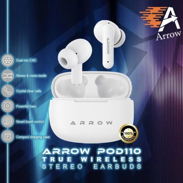 هندزفری بلوتوثی POD110 برند ARROW - Image 4