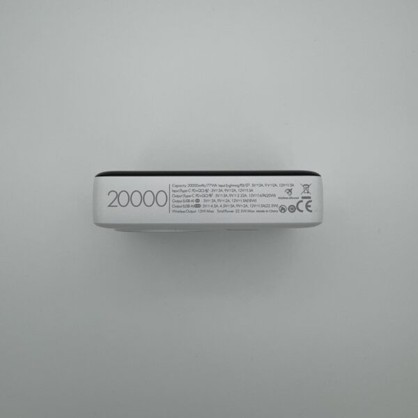 پاور بانک بی سیم ارو مدل ARP20W با ظرفیت ۲۰۰۰۰میلی آمپر ساعت برند ARROW - Image 4