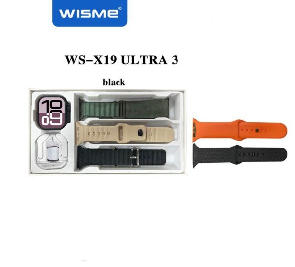 ساعت هوشمند ایکس19 اولترا برند ویزمی - WISMe WS-X19 ultra - Image 2